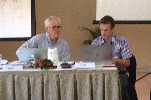 Facilitators Toss Gascoigne and Tom Dixon, from Econnect Communication