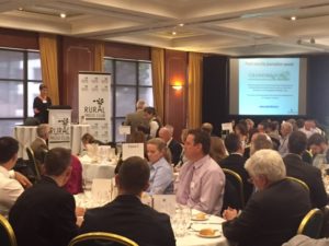 Kaye Basford launching the award