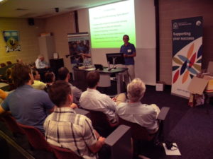 Adj/Prof Harry Nesbitt, UWA, talking about the opportunities for volunteers in agricultural research in international development