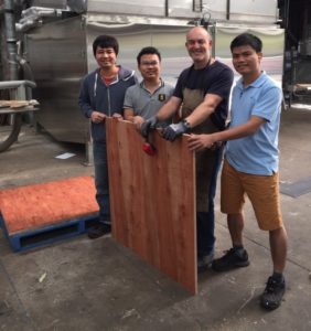 The team present a multilaminar LVL panel